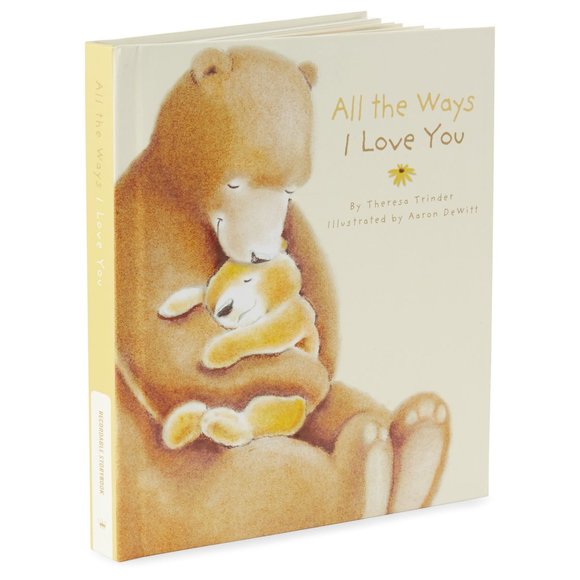 Hallmark All The Ways I Love You Recordable Story Book with Music - Picture 1 of 1
